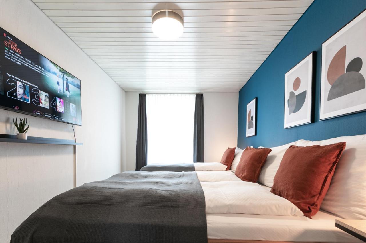 Spirit Apartments Zentral Mit Gratis Parkplatz Lucerne Extérieur photo